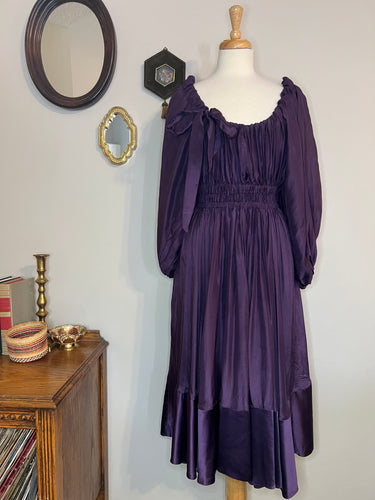 Vintage DKNY Silk Drape Dress