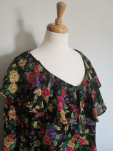 Load image into Gallery viewer, Flower Power Ruffle Blouse