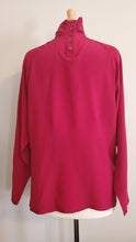 Load image into Gallery viewer, Emery Cranberry Silk Blouse