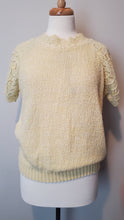 Load image into Gallery viewer, Yellow Eyelet Sweater