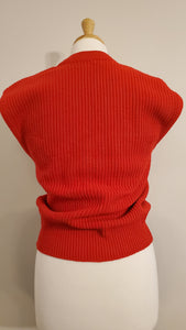 Ruby Red Sweater Vest