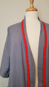 Neiman Marcus Striped Robe