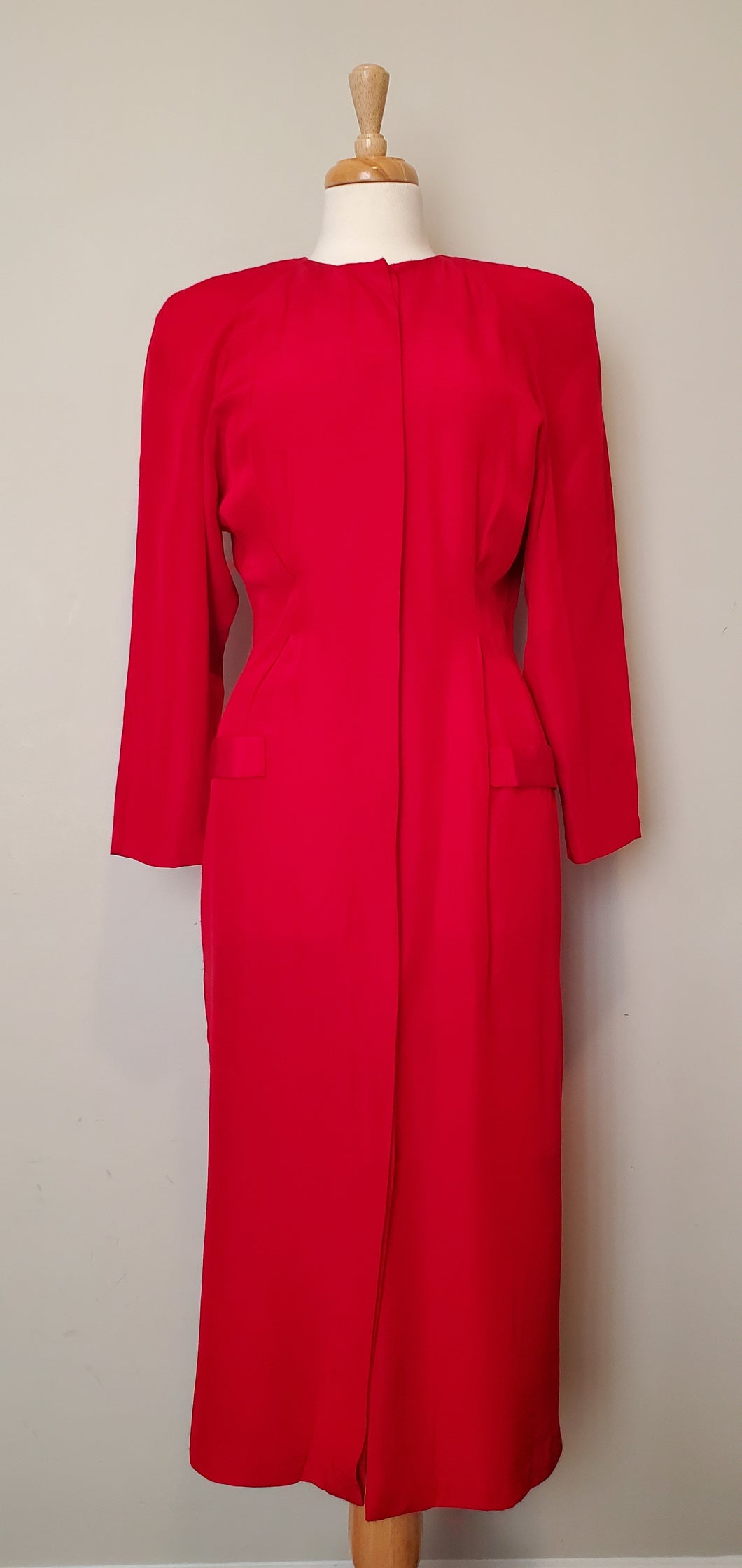 Marilyn Red Slimming Dress