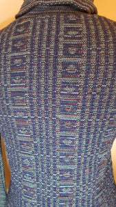 Vintage Bell Sleeve Printed Sweater