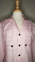 Load image into Gallery viewer, Pink Striped Button Blouse