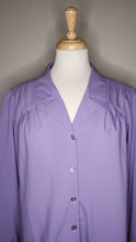 Load image into Gallery viewer, Lavender Pleated Blouse