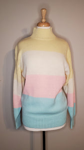 Pastel Striped Sweater