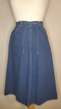Load image into Gallery viewer, 70s Madewell Denim Wrap Skirt