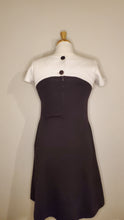 Load image into Gallery viewer, 90&#39;s Black &amp; White Cotton Dress
