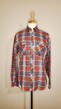 Load image into Gallery viewer, 70s Plaid Button Up Shirt