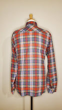 Load image into Gallery viewer, 70s Plaid Button Up Shirt
