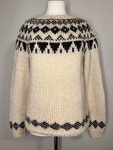 Load image into Gallery viewer, Vintage Fair Isle Hand Knit Sweater