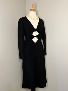 Richilene New York Black Diamond Key Dress