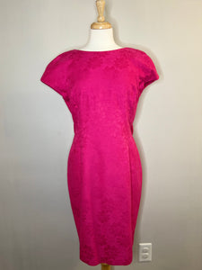 Hot Pink Low Back Dress